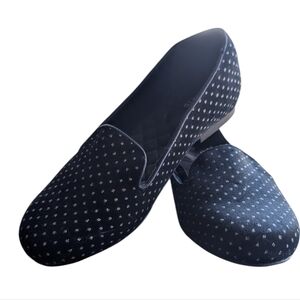 Torrid Black Loafers with Silver Accents